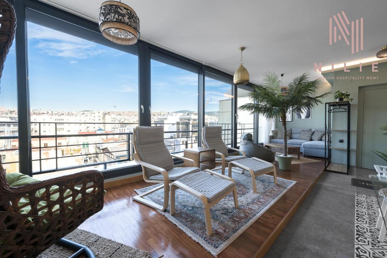 Okto Penthouse, Nilie Hospitality Mgmt Lägenhet Thessaloníki Exteriör bild